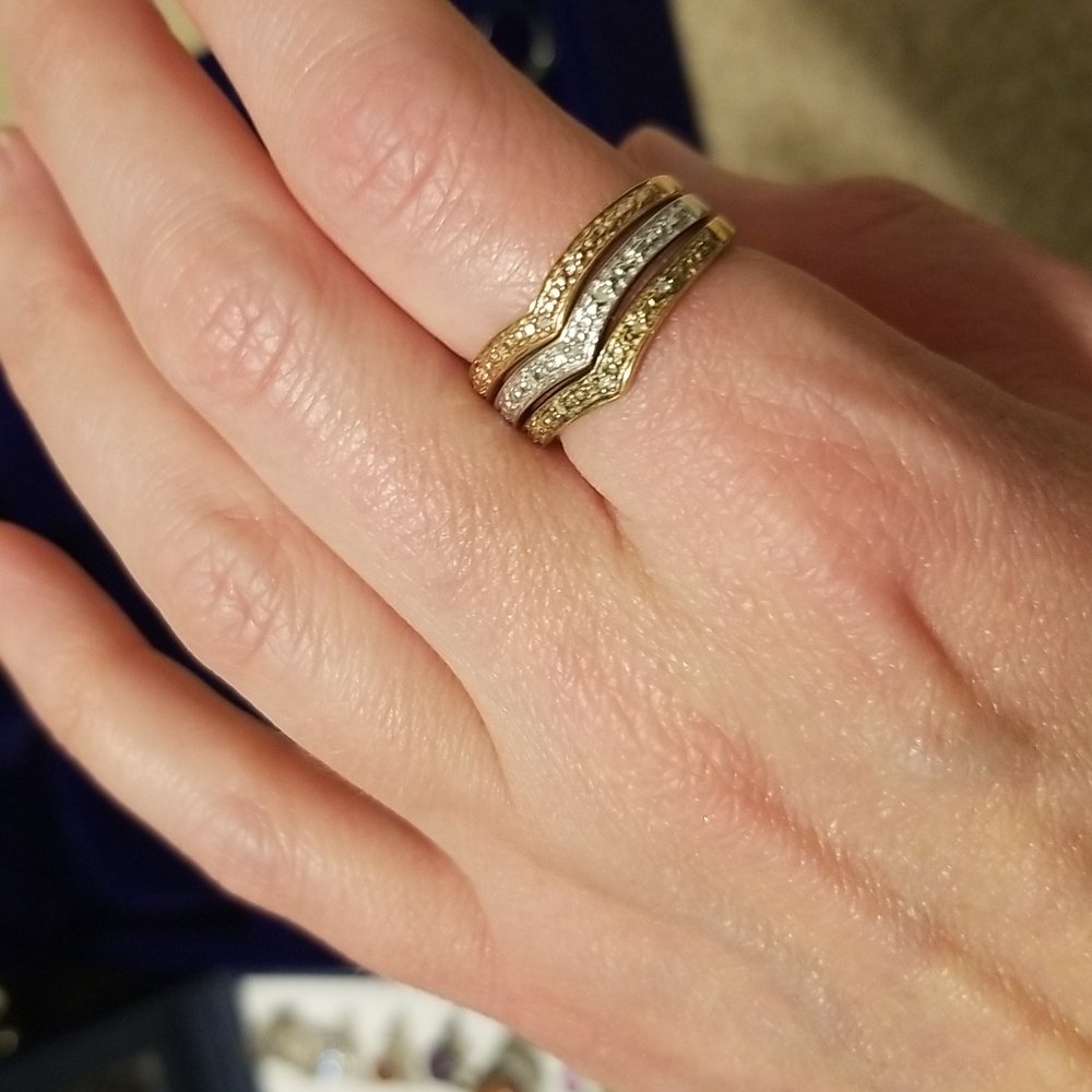 Sterling Silver Stackable Rings - image 1